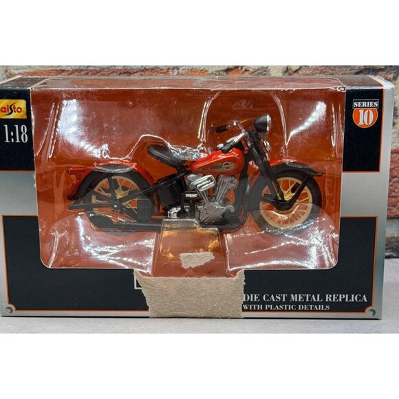 maisto Other - Maisto Harley-Davidson 1:18 Die Cast Metal Motorcycle Replica Series 10